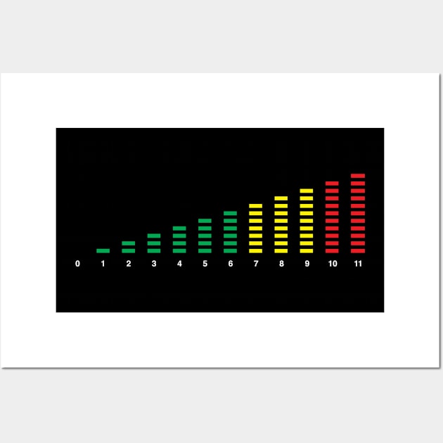 Turn Up The Volume To 11 Wall Art by Modnay